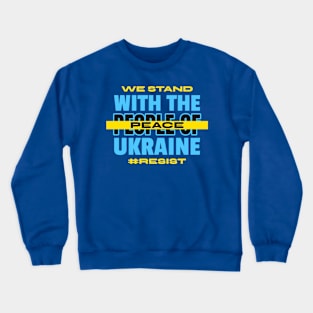 Ukraine Resist Crewneck Sweatshirt